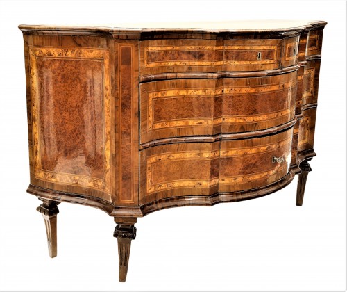 Commode Louis XVI - Venezia XVIII th  century - Furniture Style Louis XVI